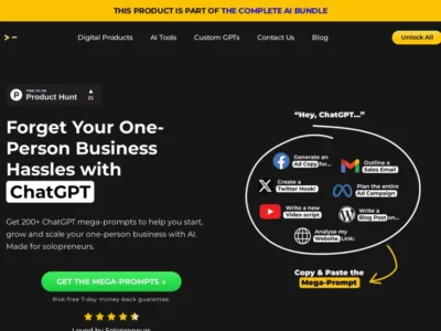 ChatGPT Mega-Prompts For Solopreneurs