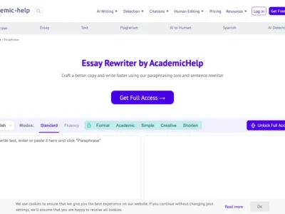 AcademicHelp Paraphraser