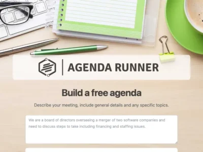 Agenda Runner