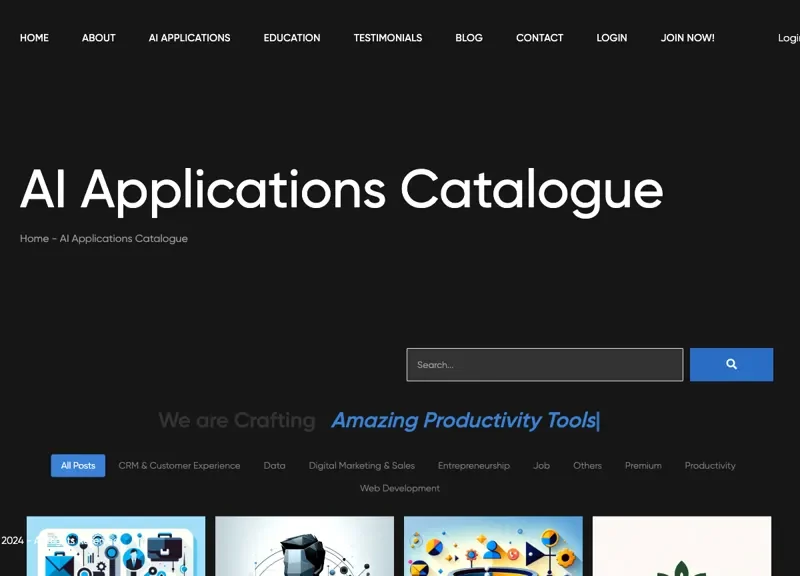 Ai Application Catalogue