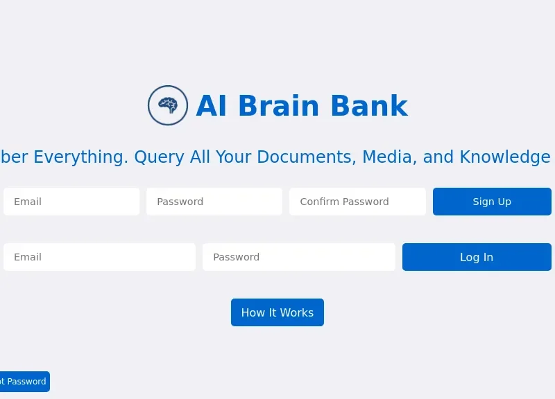 AI Brain Bank
