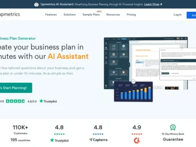AI Business Plan Generator - Upmetrics