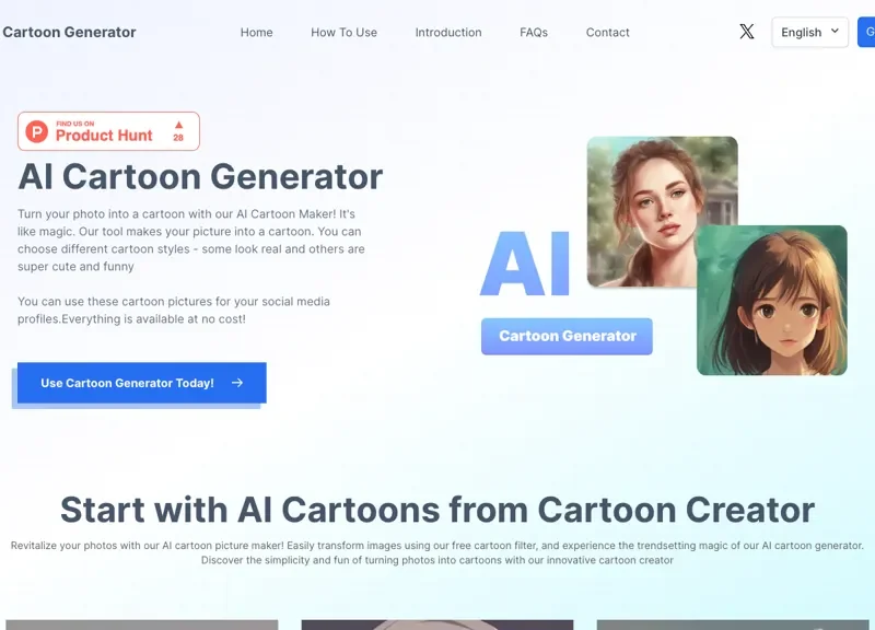 AI Cartoon Generator
