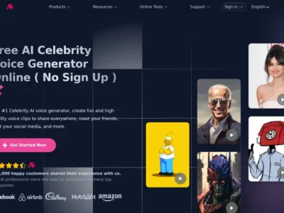 AI Celebrity Voice Generator