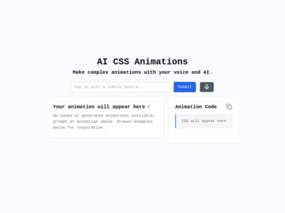 AI CSS Animations