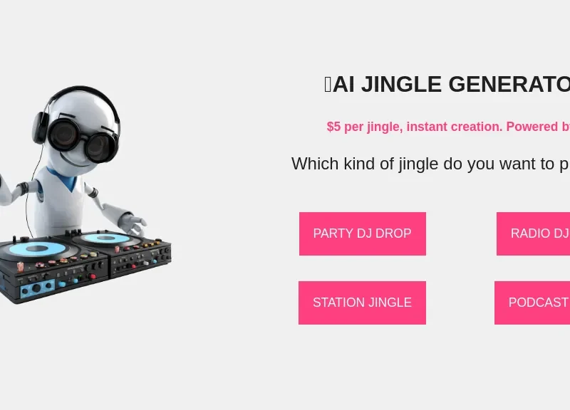 AI Jingle Generator