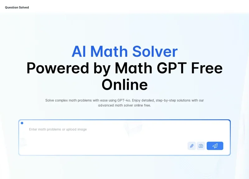 MyMathSolver.Ai