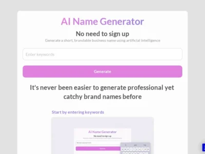 AI Name Generator
