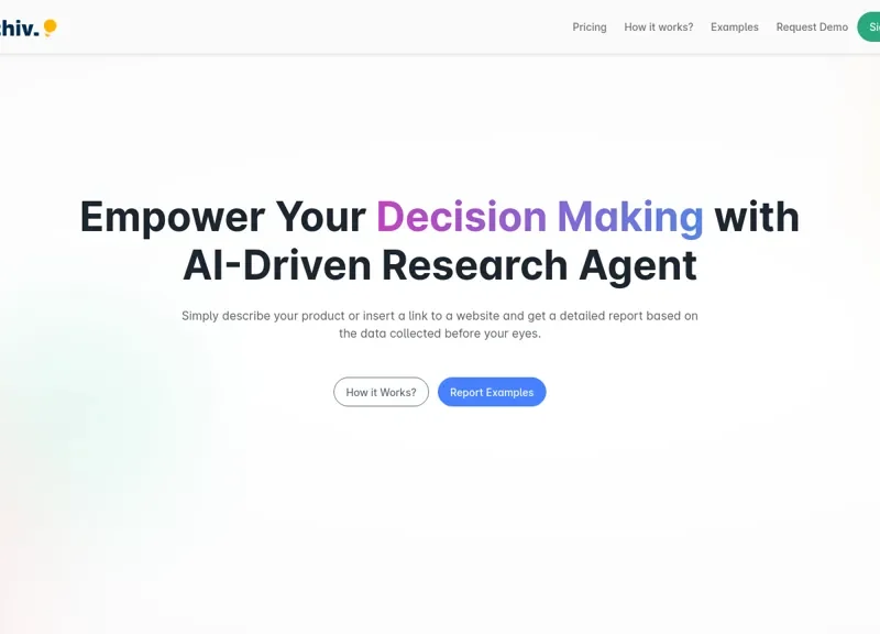 AI-Powered Idea Validation