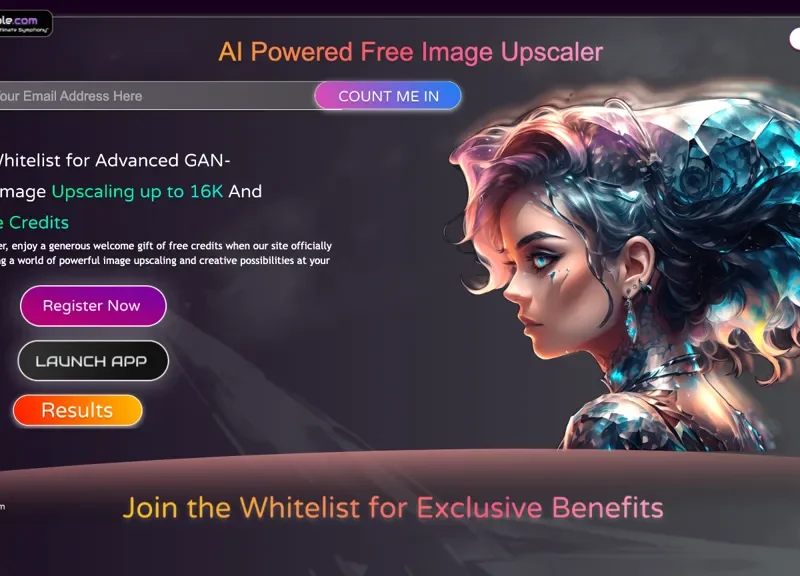 AI Powered Image Upscaler