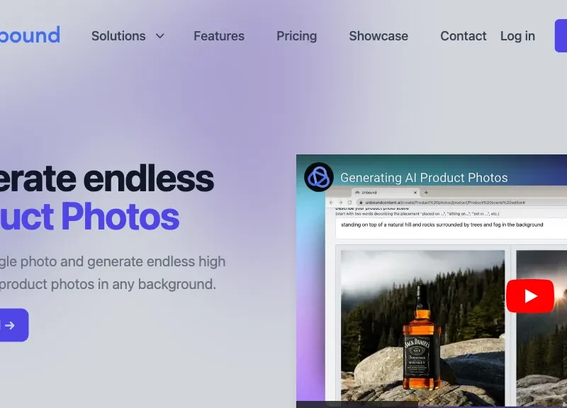 AI-Powered Product Photos