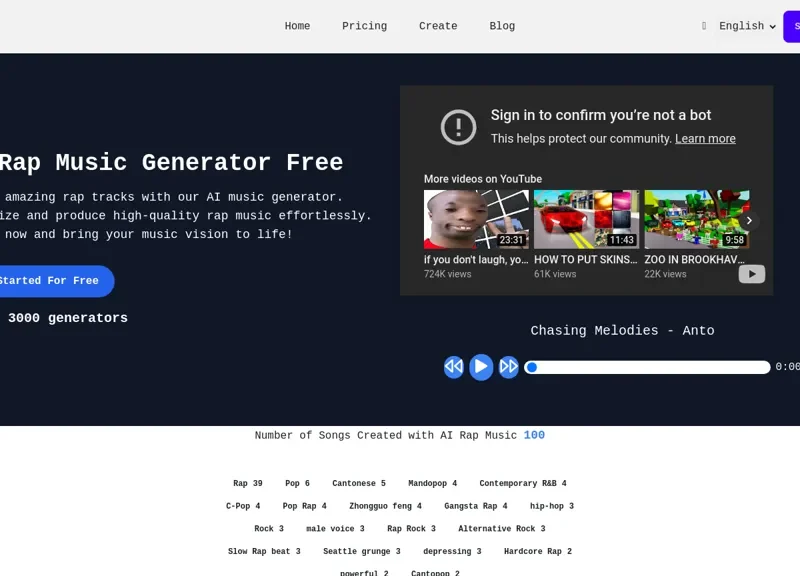 AI Rapper Music