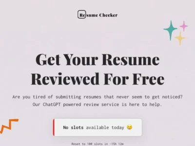 AI Resume Checker