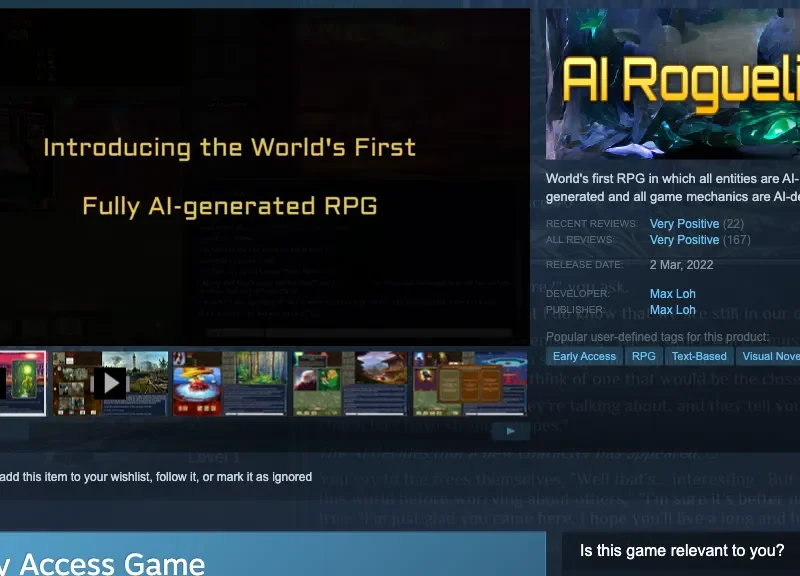 AI Roguelite