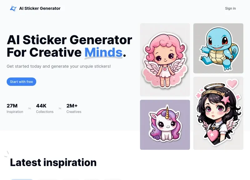 AI Sticker Generator