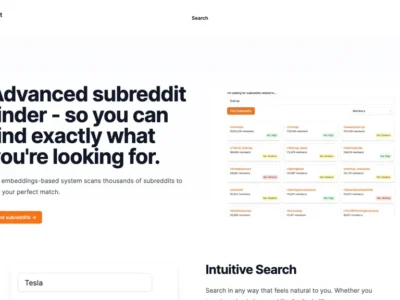 AI Subreddit Finder