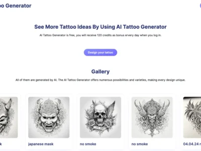 Ai Tattoo Generator