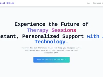 AI Therapist Online