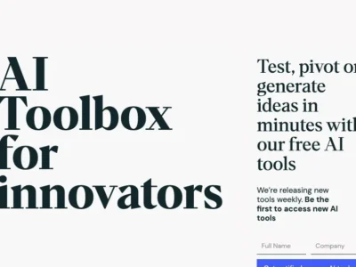 AI Toolbox For Innovators