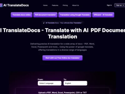 AI TranslateDocs