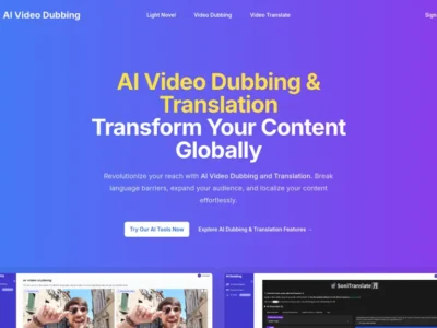 AI Video Dubbing