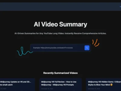 AI Video Summary - Youtube