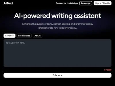 AiText - AI Writing Assistant