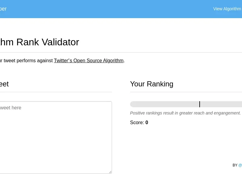 Algorithm Rank Validator