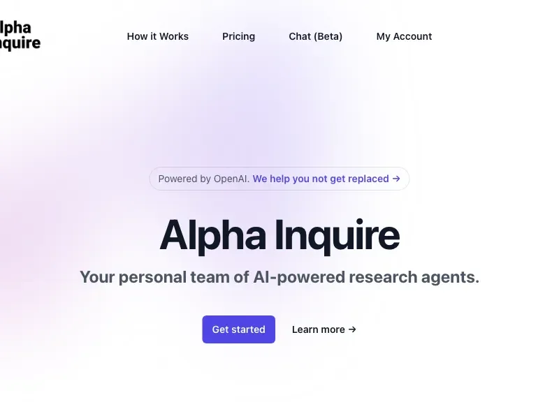 AlphaInquire