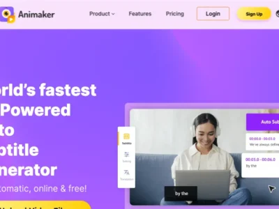 Animaker’s Subtitle Generator