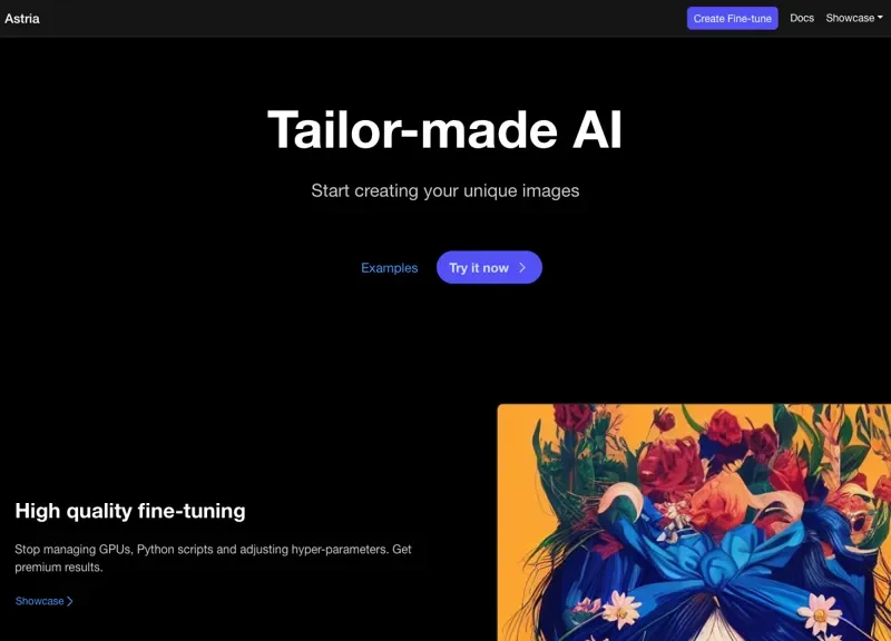 Astria - Dreambooth API