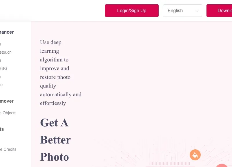 AVCLabs Photo Enhancer AI Online