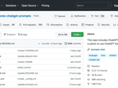 Awesome ChatGPT Prompts