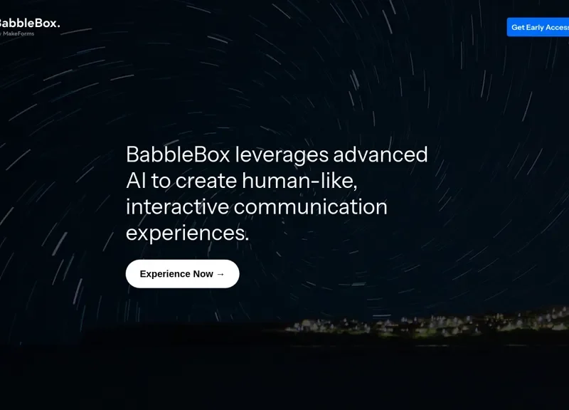BabbleBox.Ai By MakeForms.Io