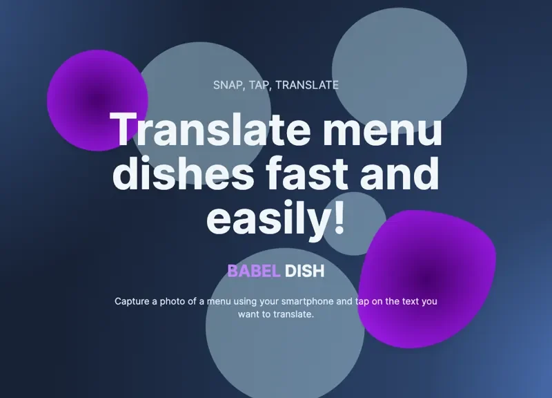 Babel Dish