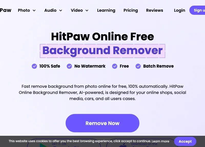 Background Remover From Photo By Hitpaw