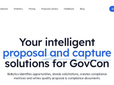 Bidlytics - AI For GovCon