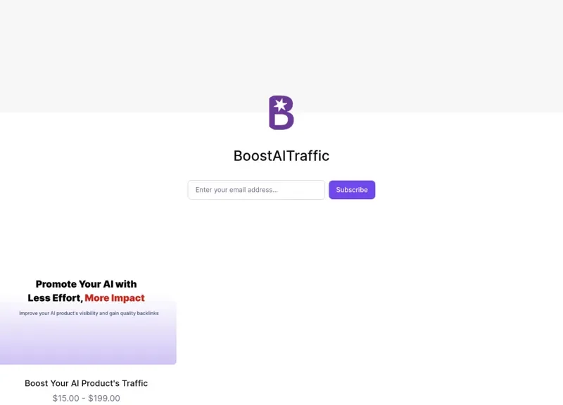 BoostAITraffic