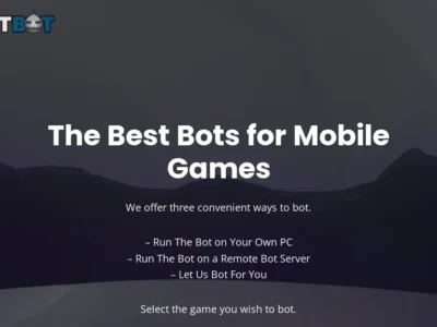 BoostBot Mobile Game Bots