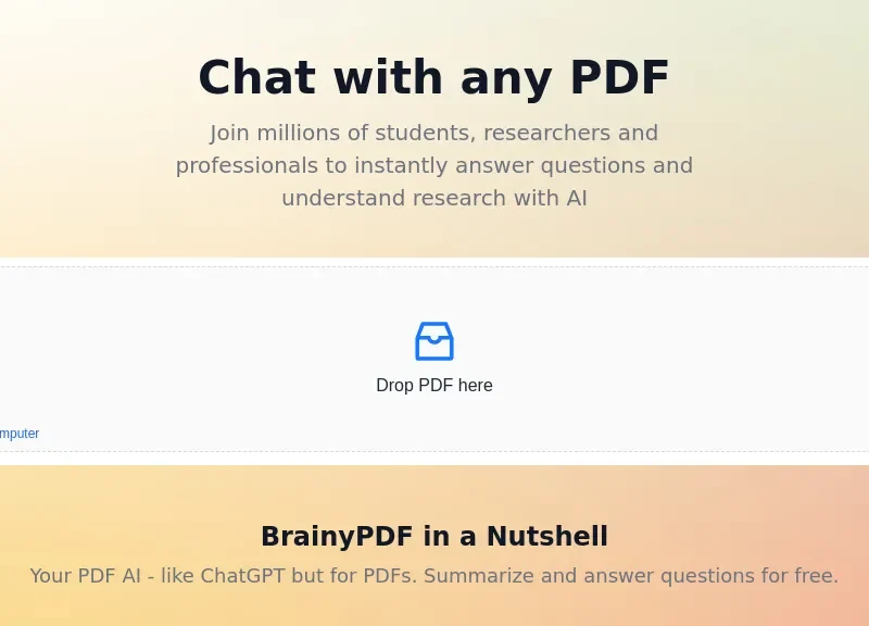 BrainyPDF