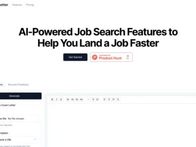 Build Me A Cover Letter