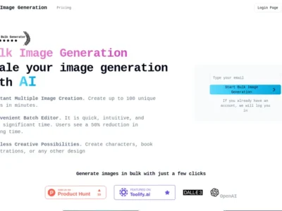Bulk Image Generation