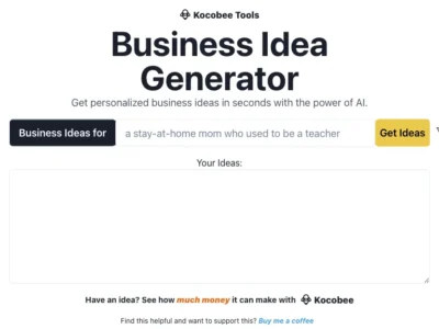 Business Idea Generator