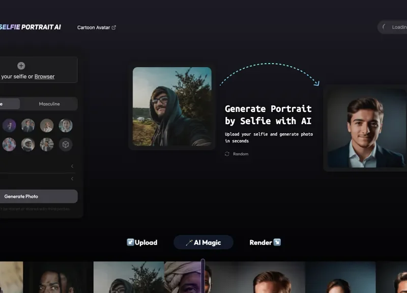 Business Portrait AI