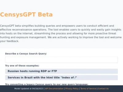 Censys GPT Beta
