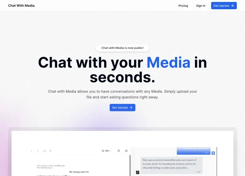 Chat With Media