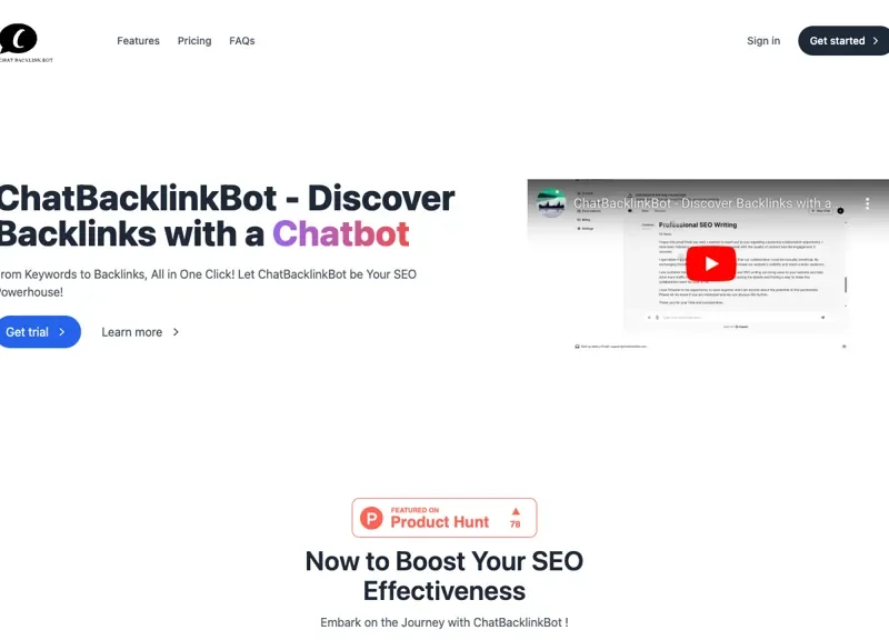 ChatBacklinkBot