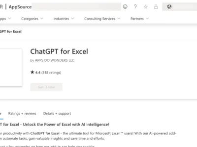 ChatGPT For Excel