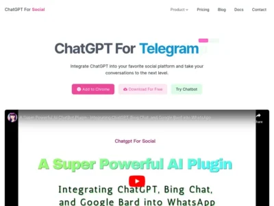 ChatGPT For WhatsApp