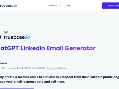 ChatGPT LinkedIn Email Generator